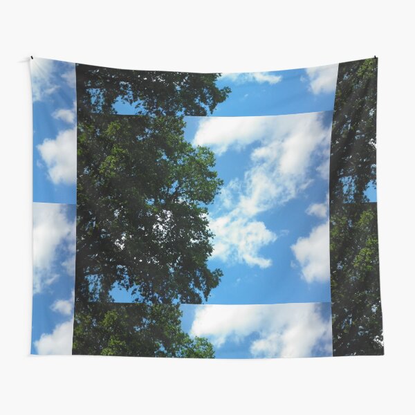 Tree Looking At The Sky (Inga Kristin Bouzon) Tapestry