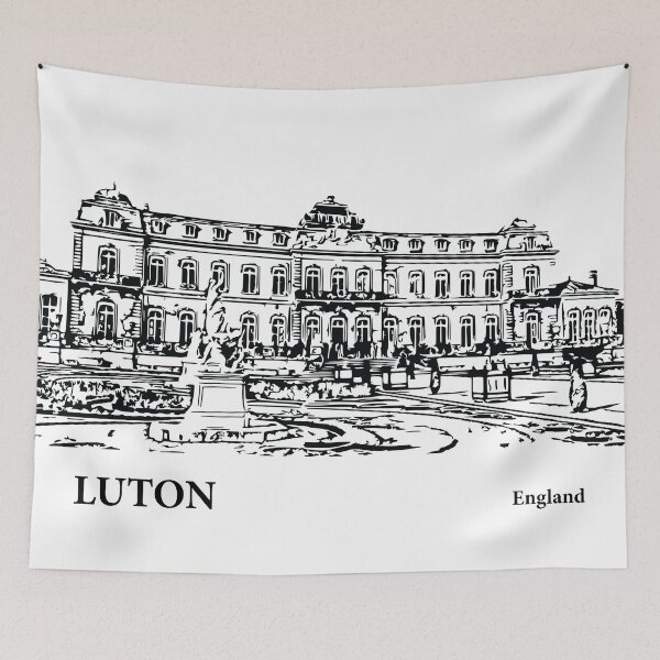 Item preview, Luton England designed and sold by Lakeric Cityscapes.
