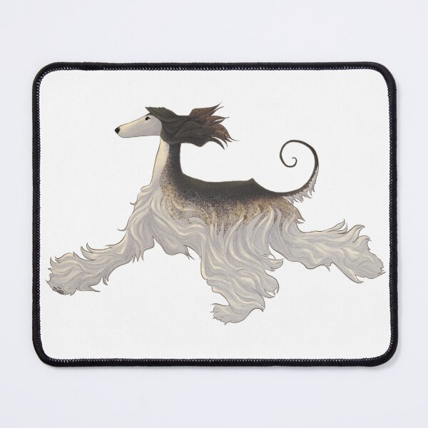 Item preview, Domino Afghan Hound designed and sold by Spinyflowerart.