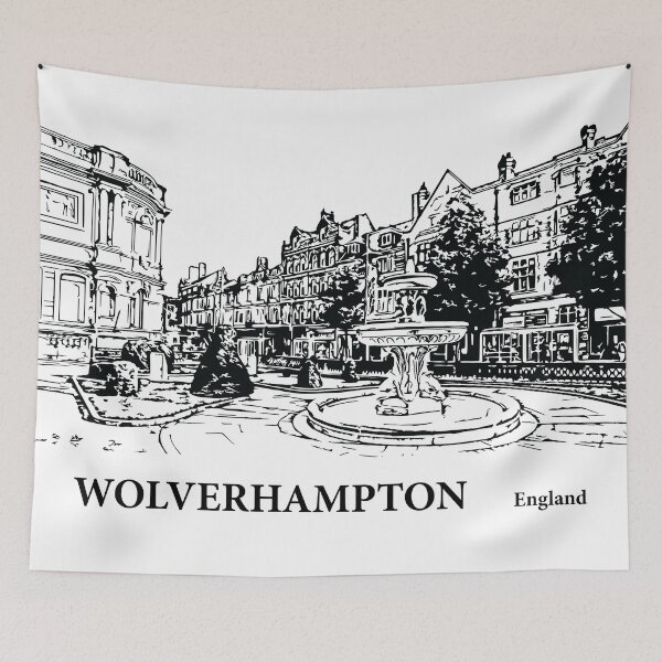 Item preview, Wolverhampton England designed and sold by Lakeric Cityscapes.