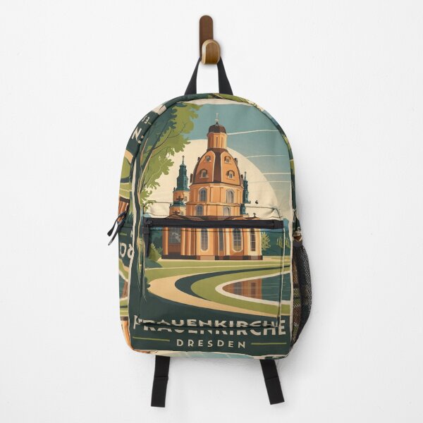 Item preview, Frauenkirche Vintage Travel Poster designed and sold by TravelerRat.