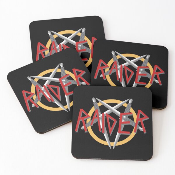 Item preview, Raider metal logo designed and sold by X-RayActual.