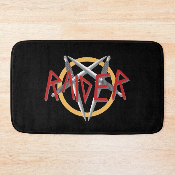 Item preview, Raider metal logo designed and sold by X-RayActual.