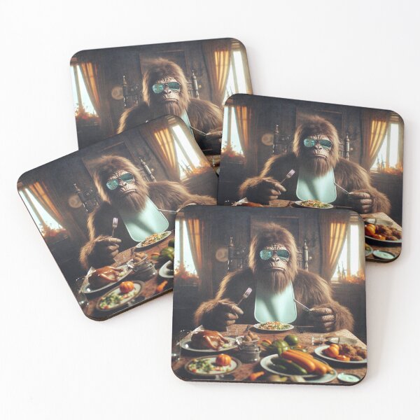Item preview, Sasquatch at Thanksgiving designed and sold by Phil Perkins.