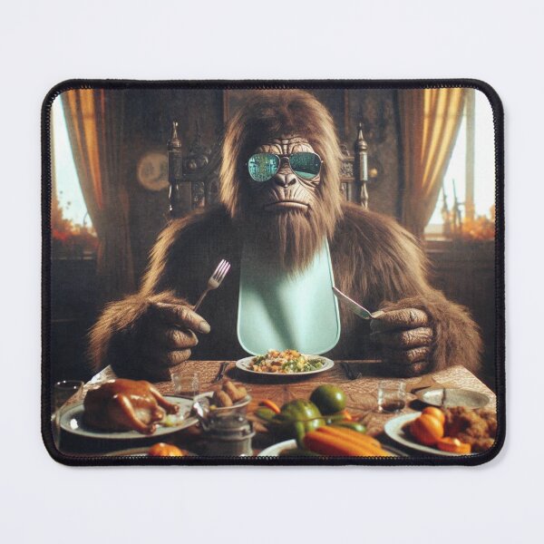 Item preview, Sasquatch at Thanksgiving designed and sold by Phil Perkins.