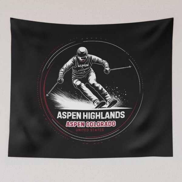 Item preview, Aspen Highlands - Colorado - United States designed and sold by GoodOldVintage.