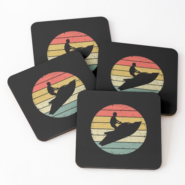 Item preview, Vintage Jet Ski Sunset Summer | Jet-Ski Lover designed and sold by JFFStore.