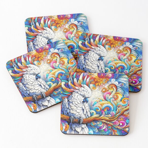 Item preview, Cockatoo Whimsical Tropical Fantasy designed and sold by LazioJoe.