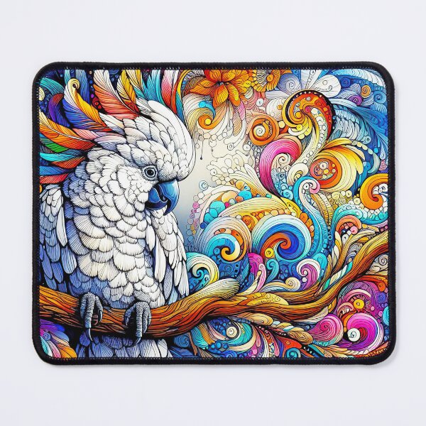 Item preview, Cockatoo Whimsical Tropical Fantasy designed and sold by LazioJoe.