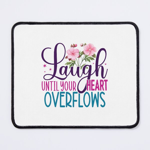 Item preview, Laugh until your heart overflows designed and sold by Made-by-Gus.