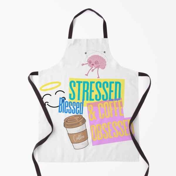 Item preview, Stressed, Blessed & Coffee Obsessed designed and sold by Shamrocx.