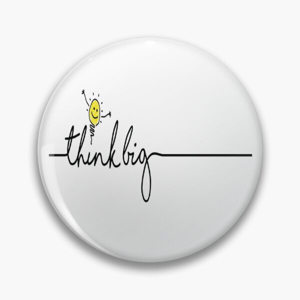 Item preview, Think Big, Inspiration Phrase designed and sold by DaLumaDesigns.