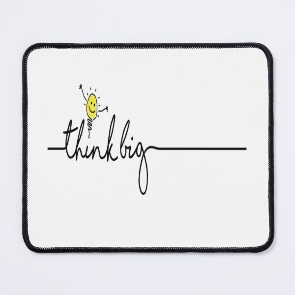 Item preview, Think Big, Inspiration Phrase designed and sold by DaLumaDesigns.