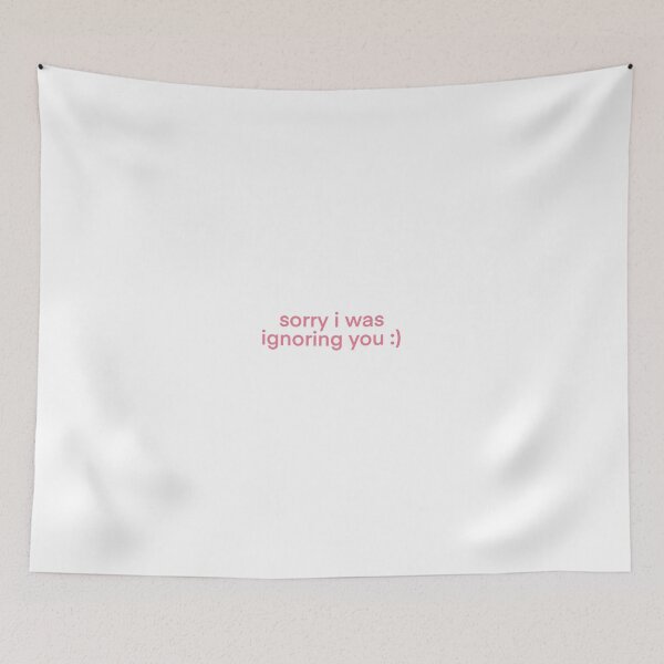 Item preview, Sorry I was ignoring you sticker  designed and sold by ChiaCreative.