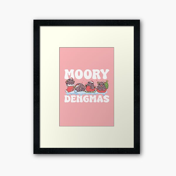 Item preview, Moory Dengmas Christmas Moo Deng designed and sold by kjanedesigns.
