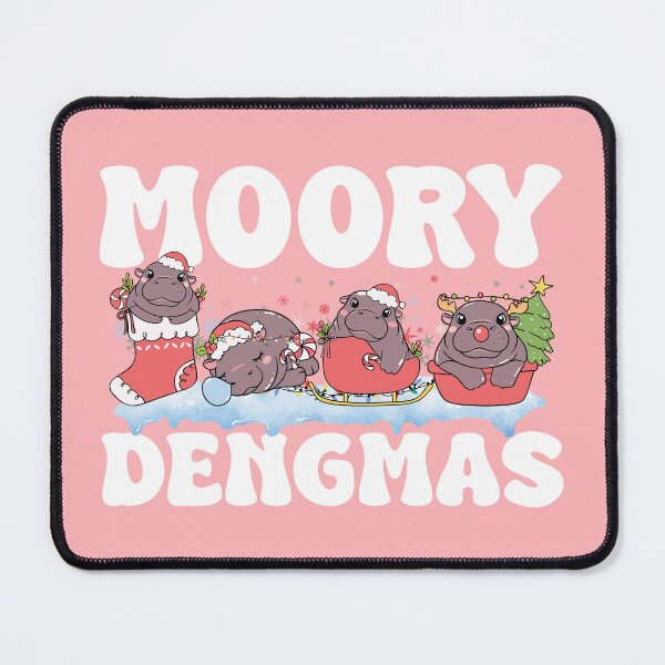 Item preview, Moory Dengmas Christmas Moo Deng designed and sold by kjanedesigns.