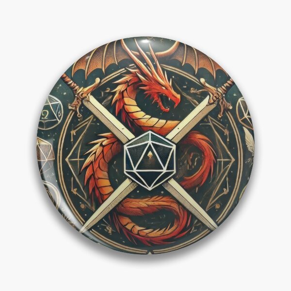 Item preview, DnD Party Logo designed and sold by Johnny MeatShield.