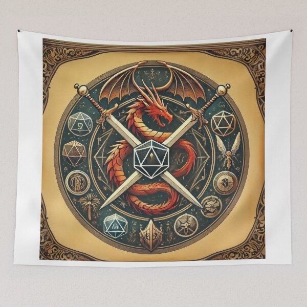 Item preview, DnD Party Logo designed and sold by Johnny MeatShield.