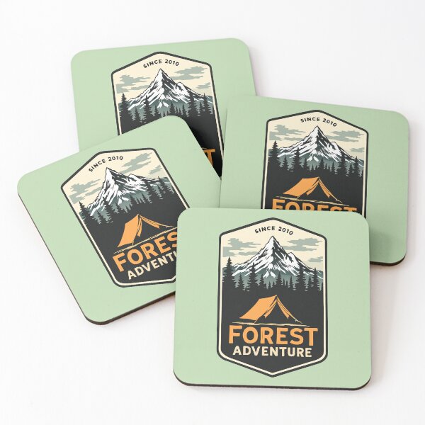 Item preview, Forest Adventure Since 2010 | Vintage Camping Hike Outdoor designed and sold by PurpleLoveStore.
