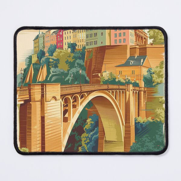 Item preview, Luxembourg City designed and sold by TravelWish.