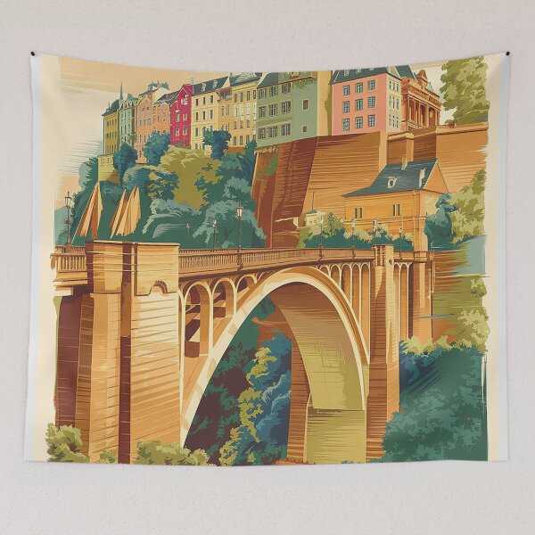 Item preview, Luxembourg City designed and sold by TravelWish.