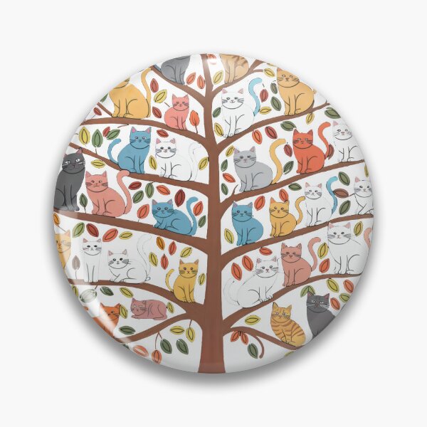 Item preview, T-Shirt Design Trending: CATS ON TREE designed and sold by ForeverPrintsOK.