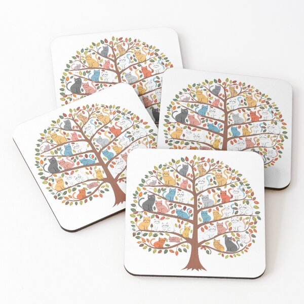 Item preview, T-Shirt Design Trending: CATS ON TREE designed and sold by ForeverPrintsOK.