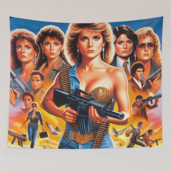 Item preview, 80s Action Girls designed and sold by PulpVintage.