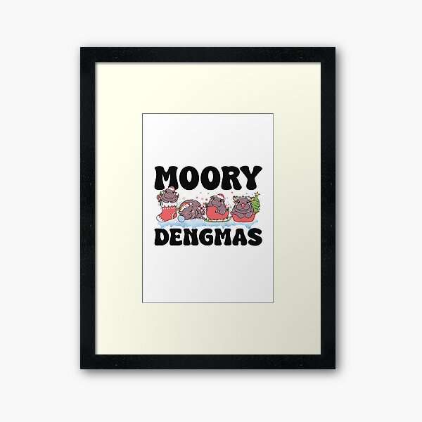Item preview, Moory Dengmas Christmas Moo Deng designed and sold by kjanedesigns.
