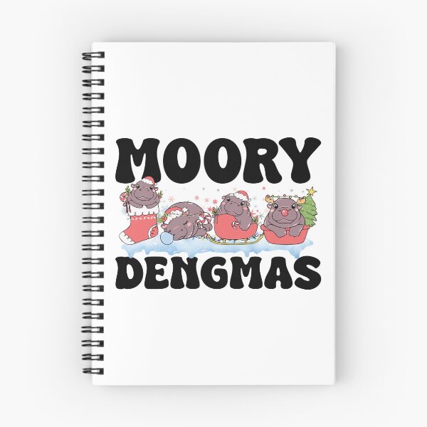 Item preview, Moory Dengmas Christmas Moo Deng designed and sold by kjanedesigns.
