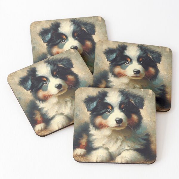 Item preview, An Adorable Boarder Collie Puppy designed and sold by mustardseed-410.