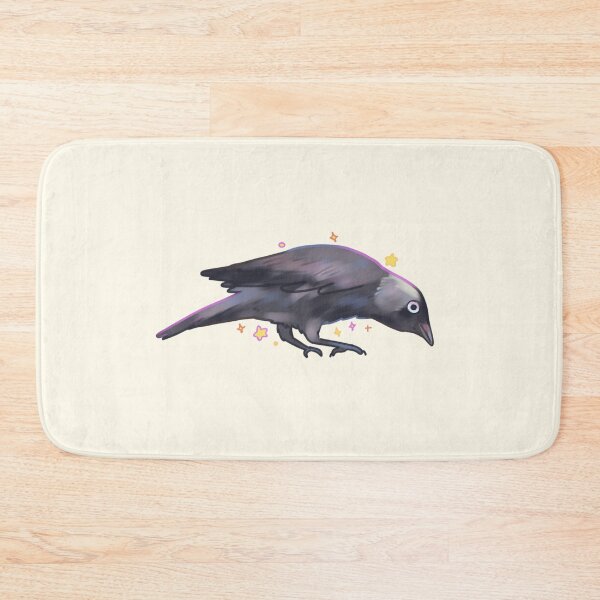 Item preview, Jackdaw illustration  designed and sold by Mayarartsy.