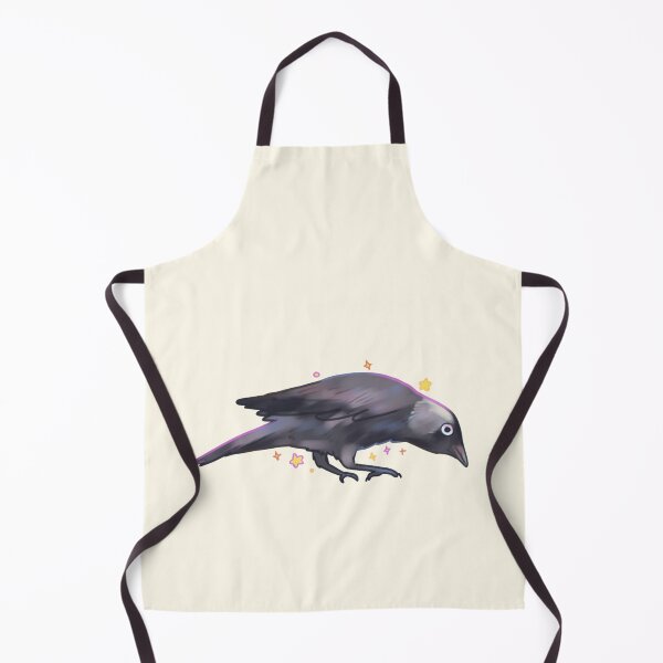 Item preview, Jackdaw illustration designed and sold by Mayarartsy.