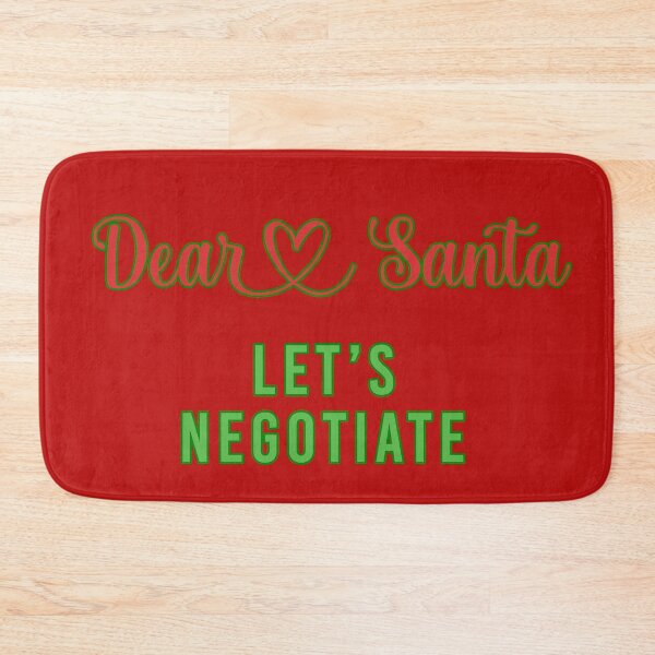 Item preview, Dear Santa, Let's Negotiate  designed and sold by xWiseGirl.