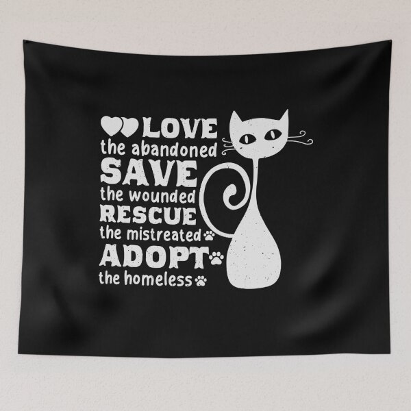 Item preview, Animal Rescue And Adoption Love the Abandoned Animals designed and sold by tmerchtrends.