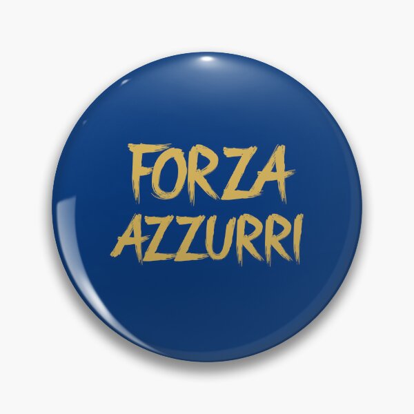 Item preview, Forza Azzurri gold designed and sold by VRedBaller.