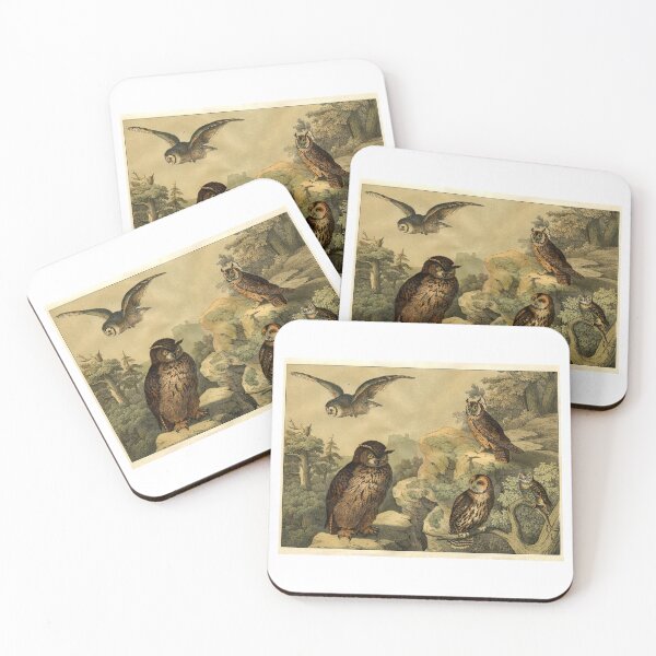 Item preview, tablet of owls designed and sold by KAY Artists.