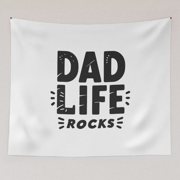 Item preview, Dad Life Rocks designed and sold by Frank Ring.