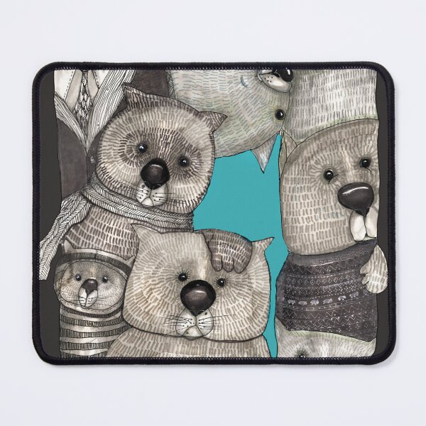 Item preview, An assembly of wombats designed and sold by Jenny Wood.