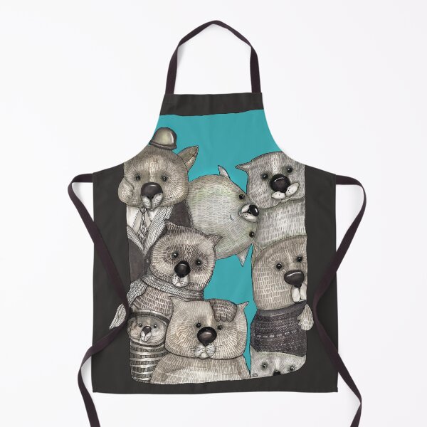 An assembly of wombats Apron