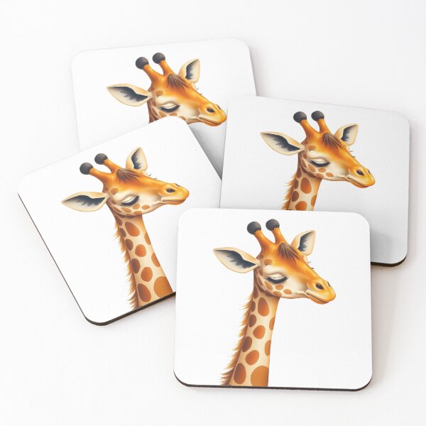 Item preview, Children's Giraffe Illustration designed and sold by thebigleebowski.