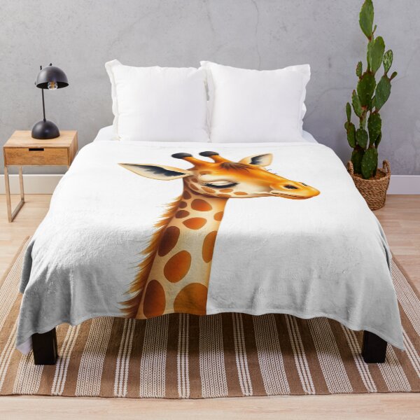 Item preview, Children's Giraffe Illustration designed and sold by thebigleebowski.