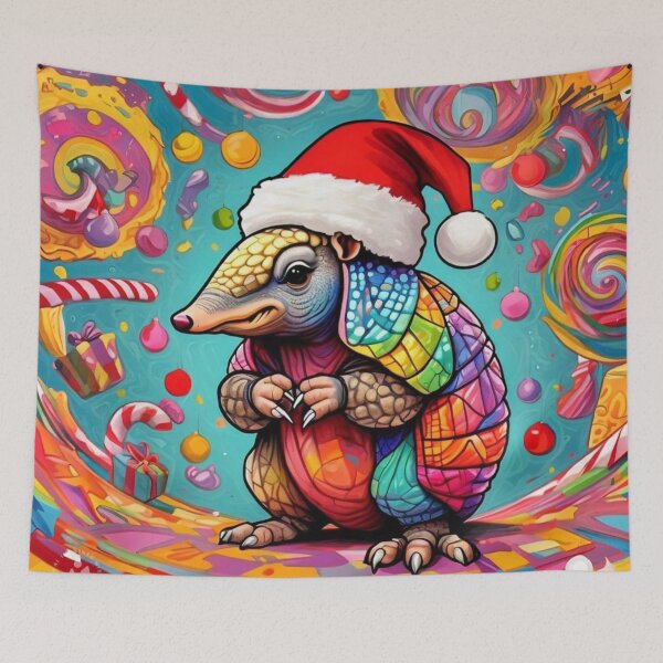 Item preview, The Christmas Armadillo designed and sold by cfbennettmedia.