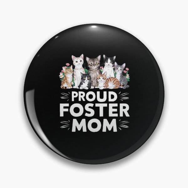 Item preview, Cute Foster Cats - Proud Foster Mom Design designed and sold by love3617.