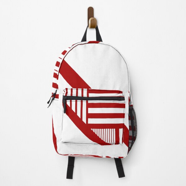Item preview, Triangle Stripes in Red and White designed and sold by LAEC-Shop.