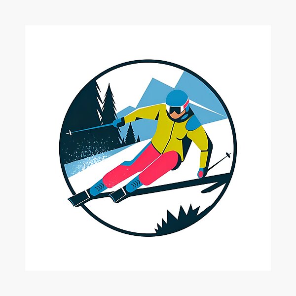 Item preview, Ski Down The Mountain designed and sold by SRXTees.