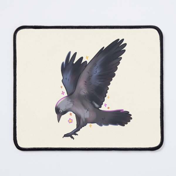 Item preview, Jackdaw art designed and sold by Mayarartsy.