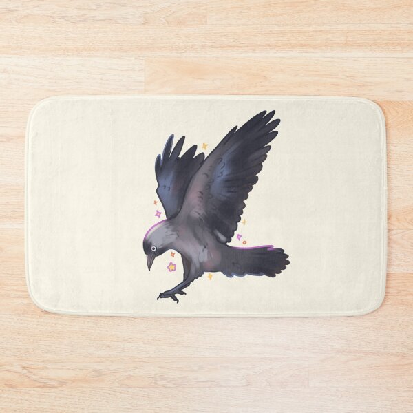 Item preview, Jackdaw art designed and sold by Mayarartsy.