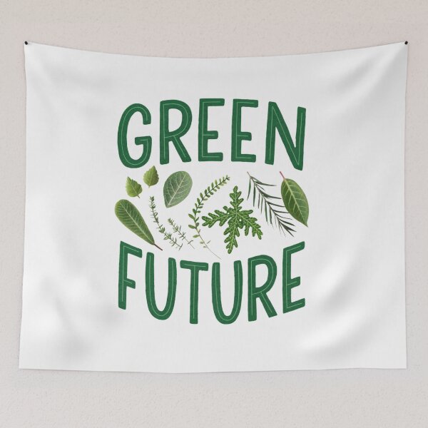 Item preview, Green Future: Eco-Friendly & Sustainable Living Design designed and sold by Colorful-Garden.