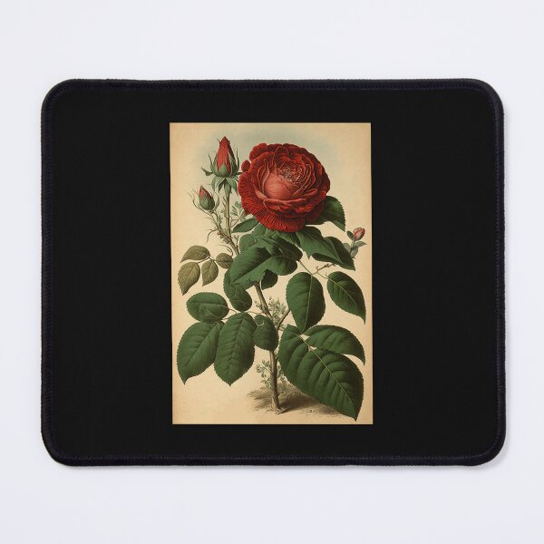 Item preview, Vintage romance: the red rose designed and sold by KAY Artists.